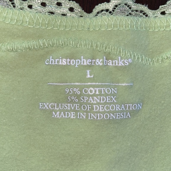 Lime green tank - Picture 2 of 5